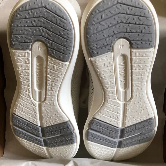 Women's White Athletic Shoes - Picture 3 of 5